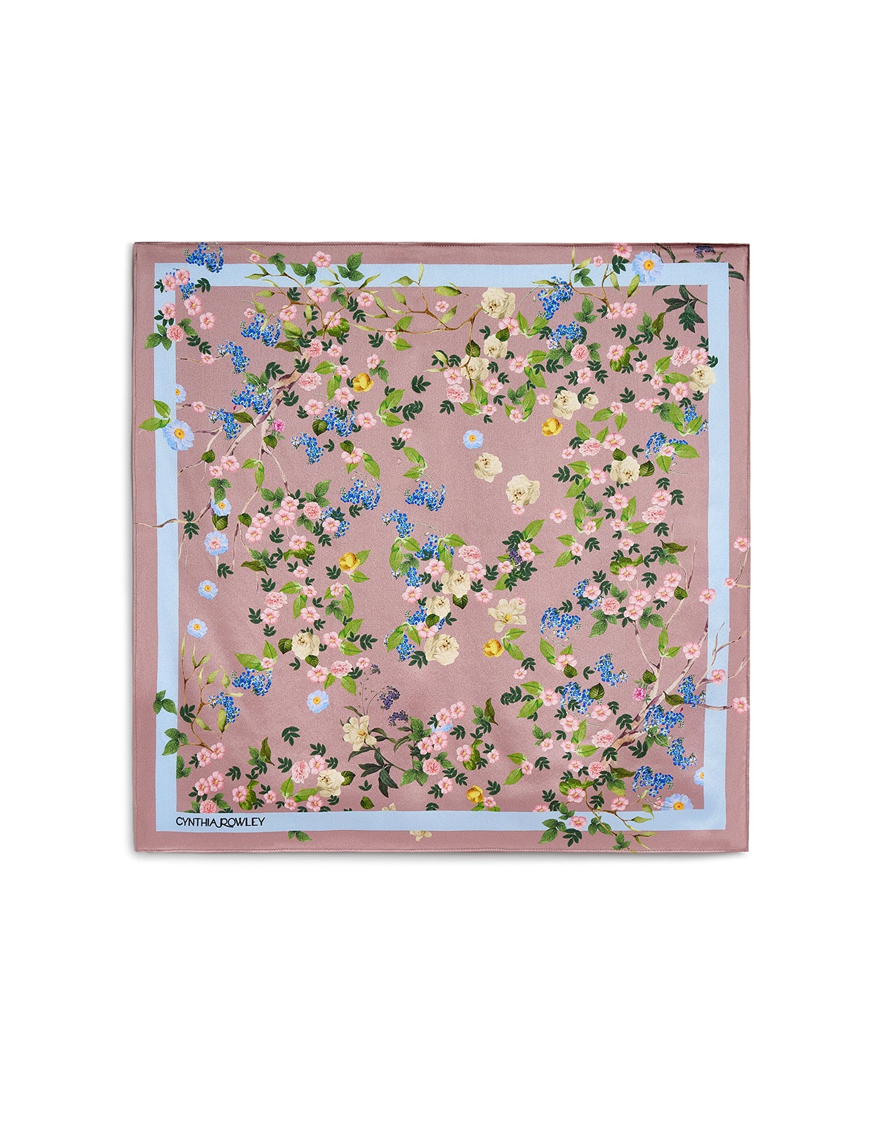 Cynthia Rowley Bloom Silk Scarf