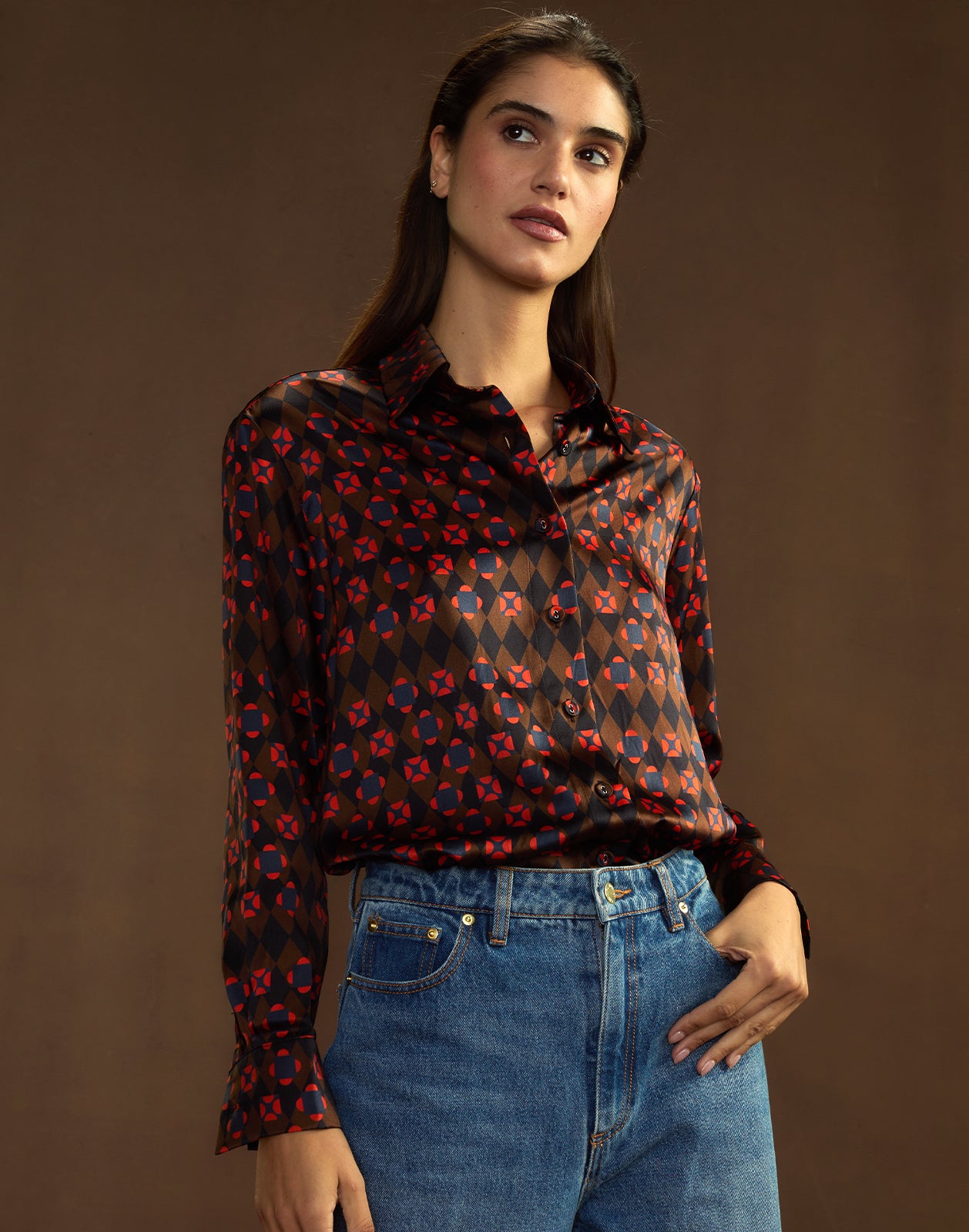 Cynthia Rowley Collectible Silk Shirt