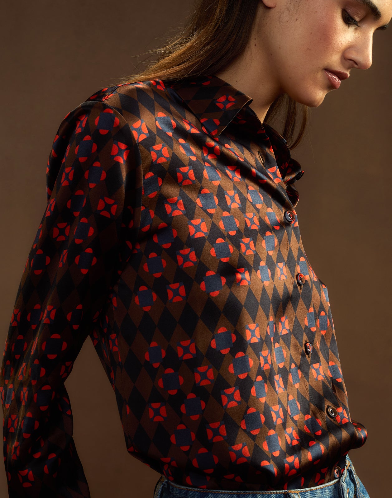 Cynthia Rowley Collectible Silk Shirt