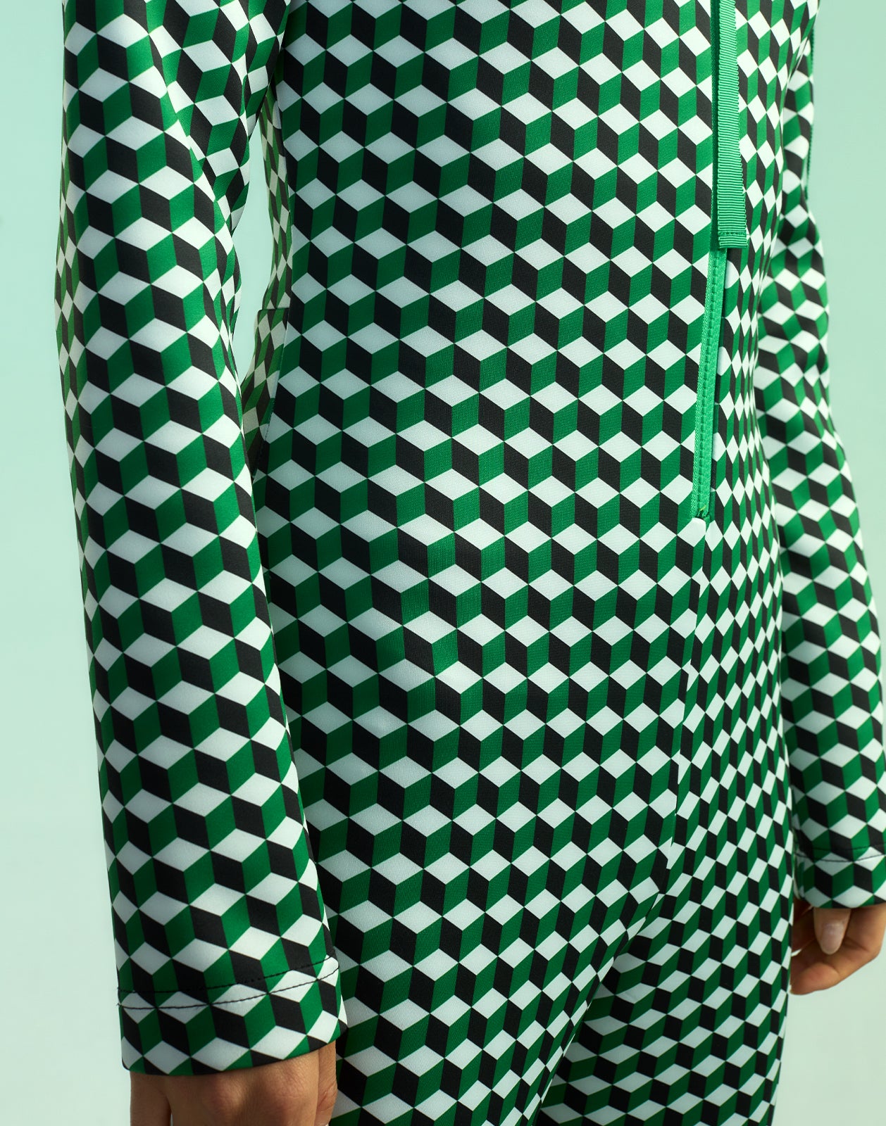 Cynthia Rowley Water Repellent Bonded Jumpsuit