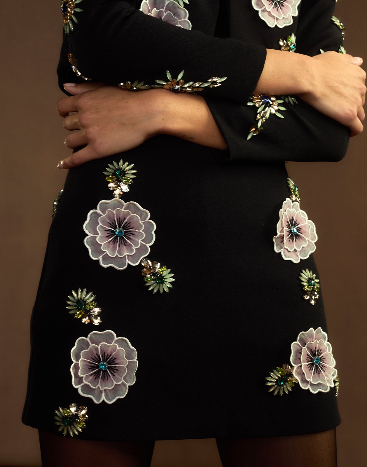 Cynthia Rowley Florencia Embellished Skirt