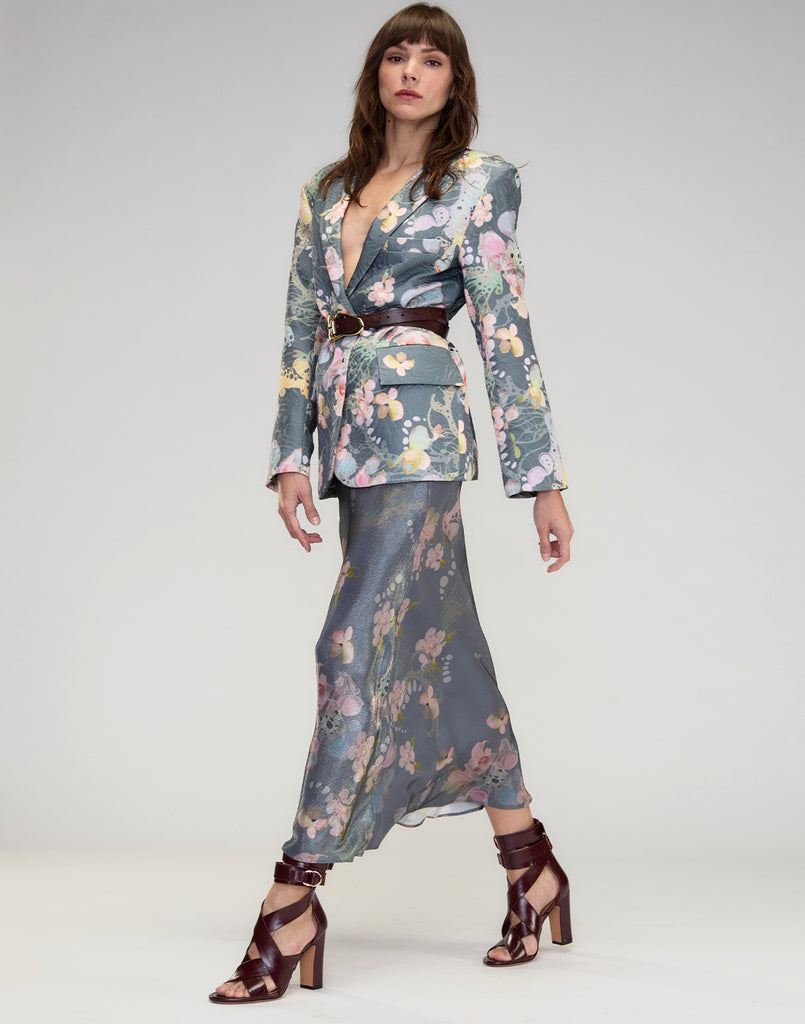Claude Brocade Blazer – Cynthia Rowley