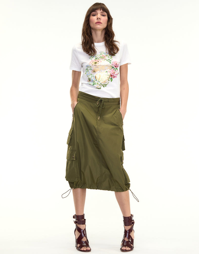 【INCHANT ME】[Pocket set] Cargo Nylon Mini Skirt Nylon Cargo Skirt – epicstores