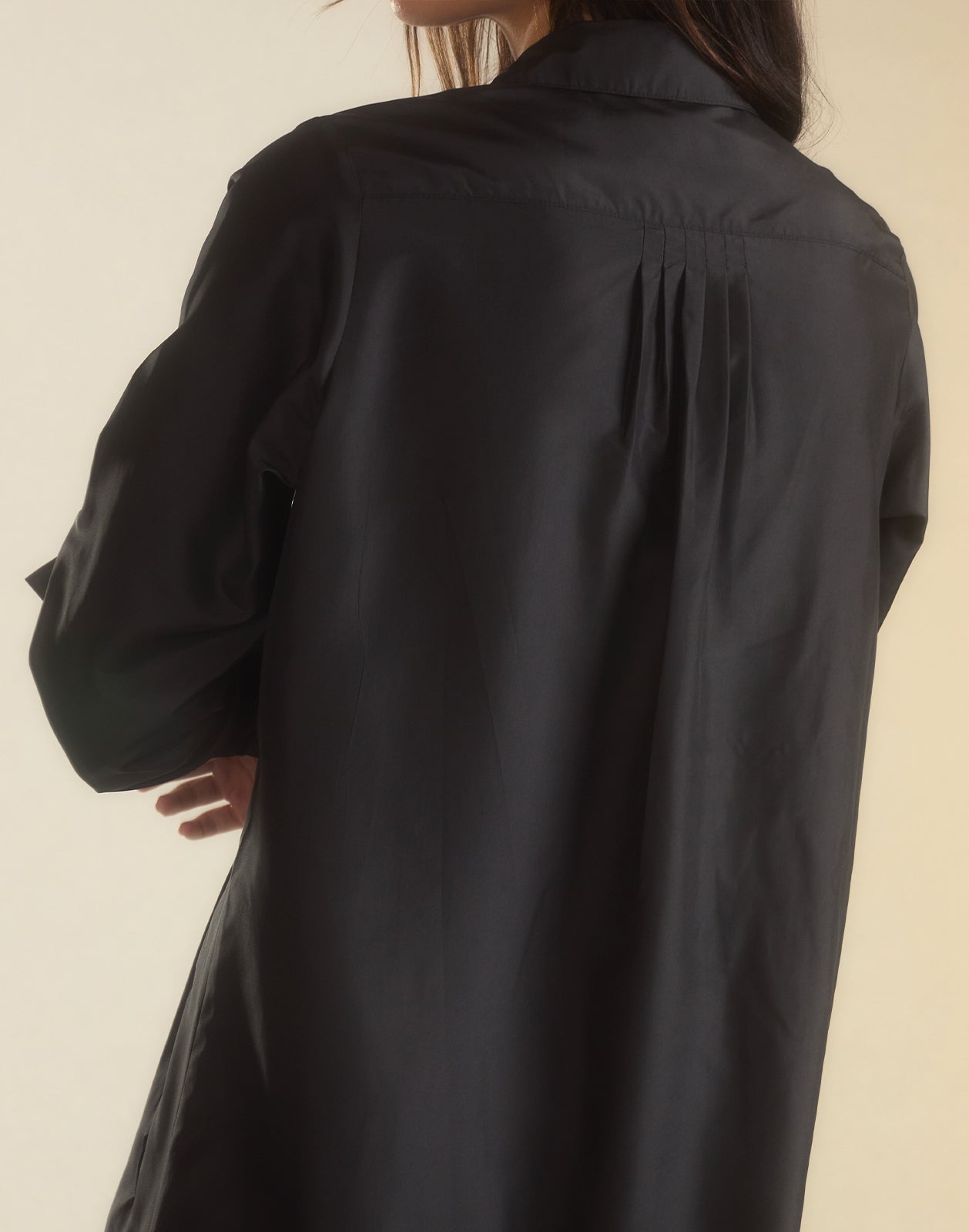 Cynthia Rowley Undercover Silk Taffeta Shirt Dress