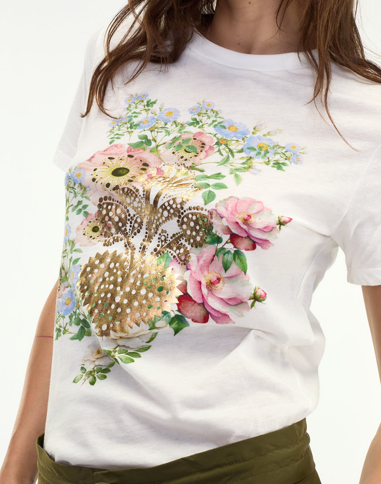 Cynthia Rowley Heart of Gold Tee