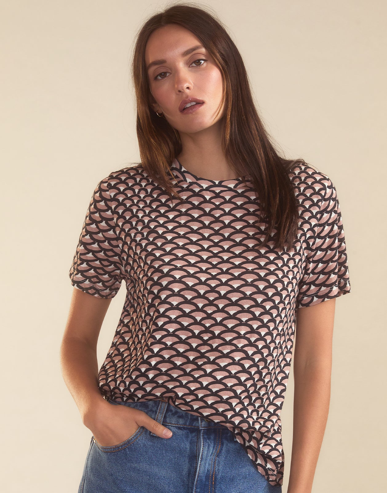 Cynthia Rowley Fanfare Tee
