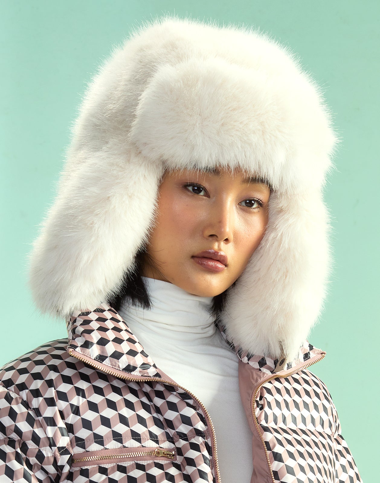 Snow Bunny Trapper Hat