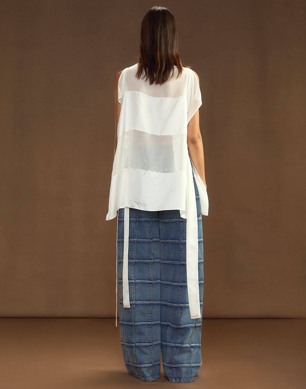 Cynthia Rowley Windswept Silk Blouse