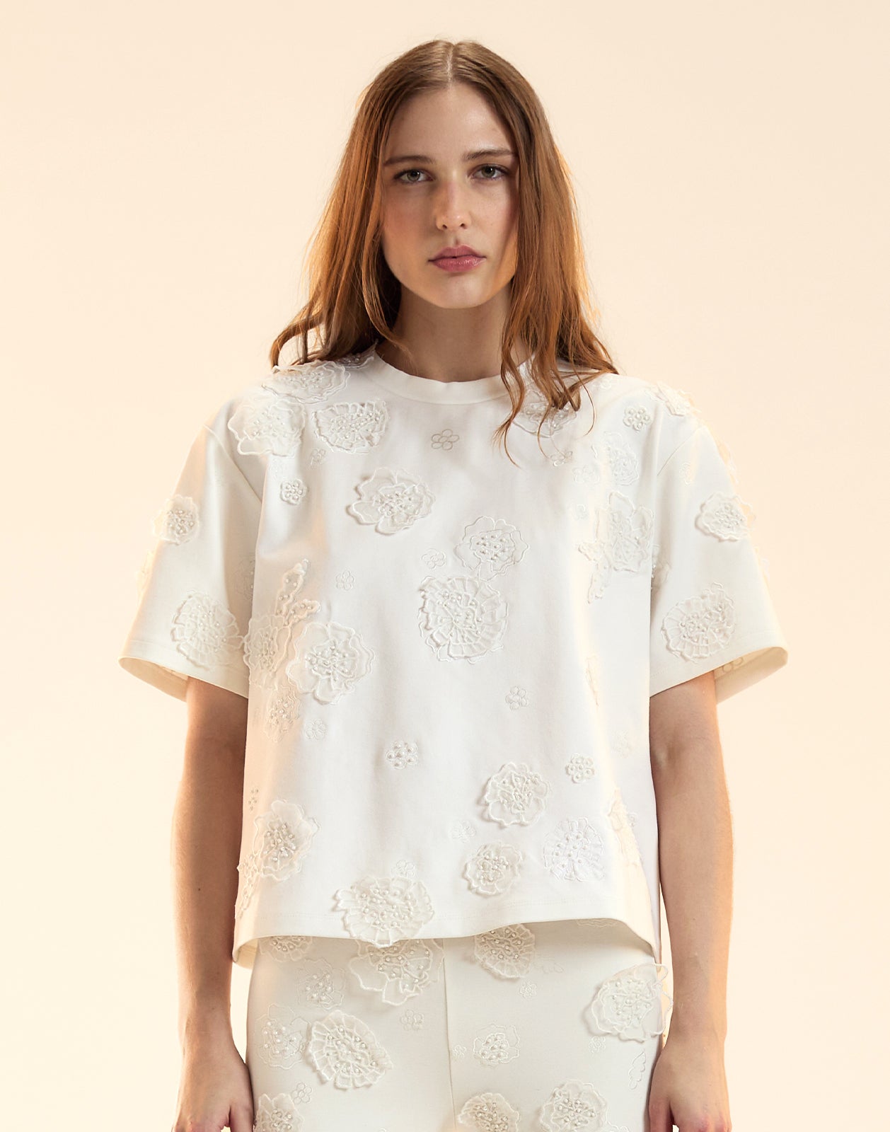 Cynthia Rowley Pop Floral Top