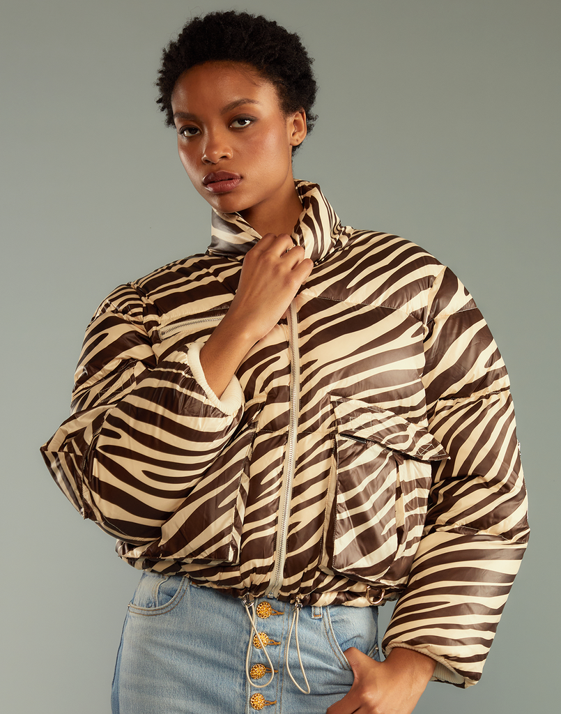 Zara 2025 zebra jacket