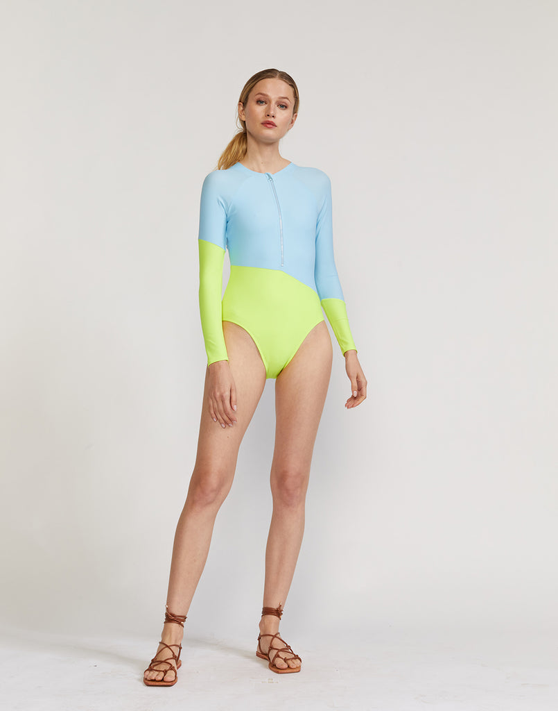 nazare colorblock surfsuit