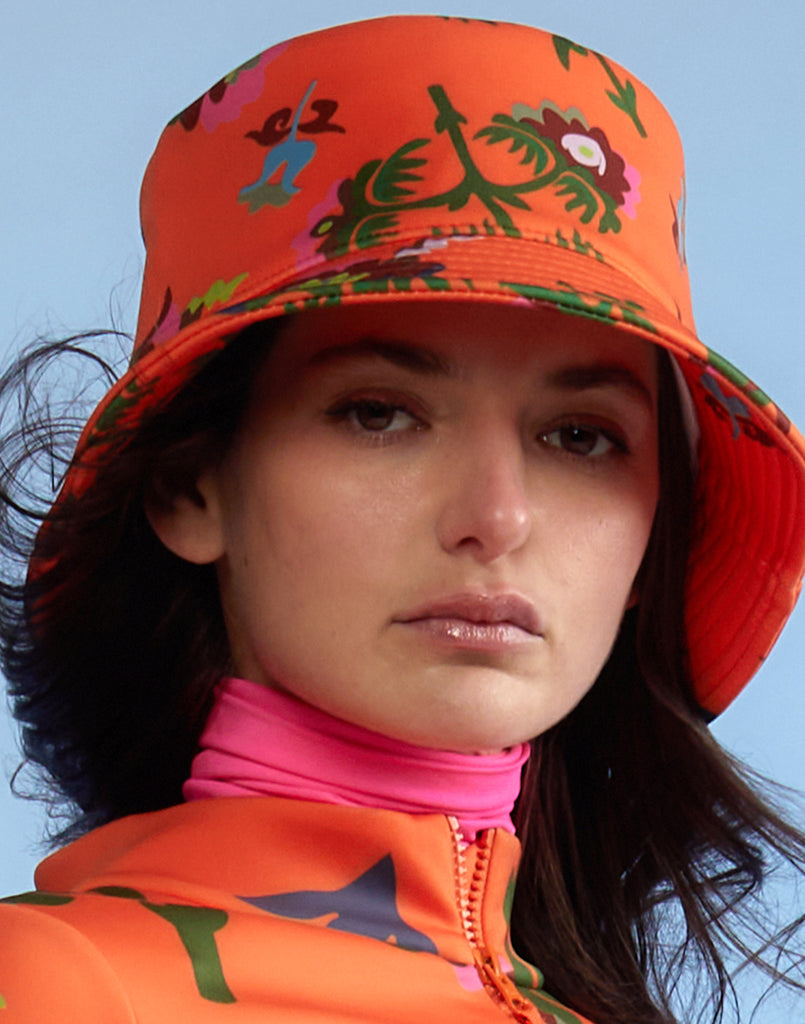 Neoprene Bucket Hat – Cynthia Rowley