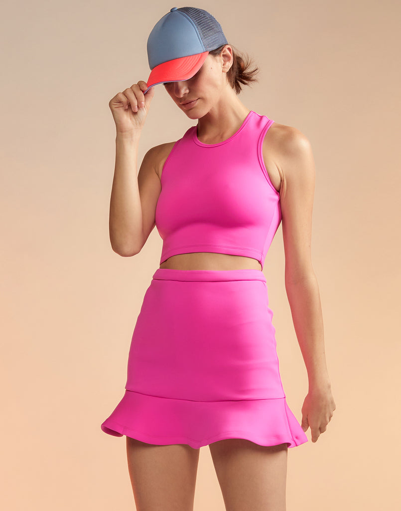 【in a row】Better Setup Mini Skirt Bonded Mini Skirt – Cynthia Rowley