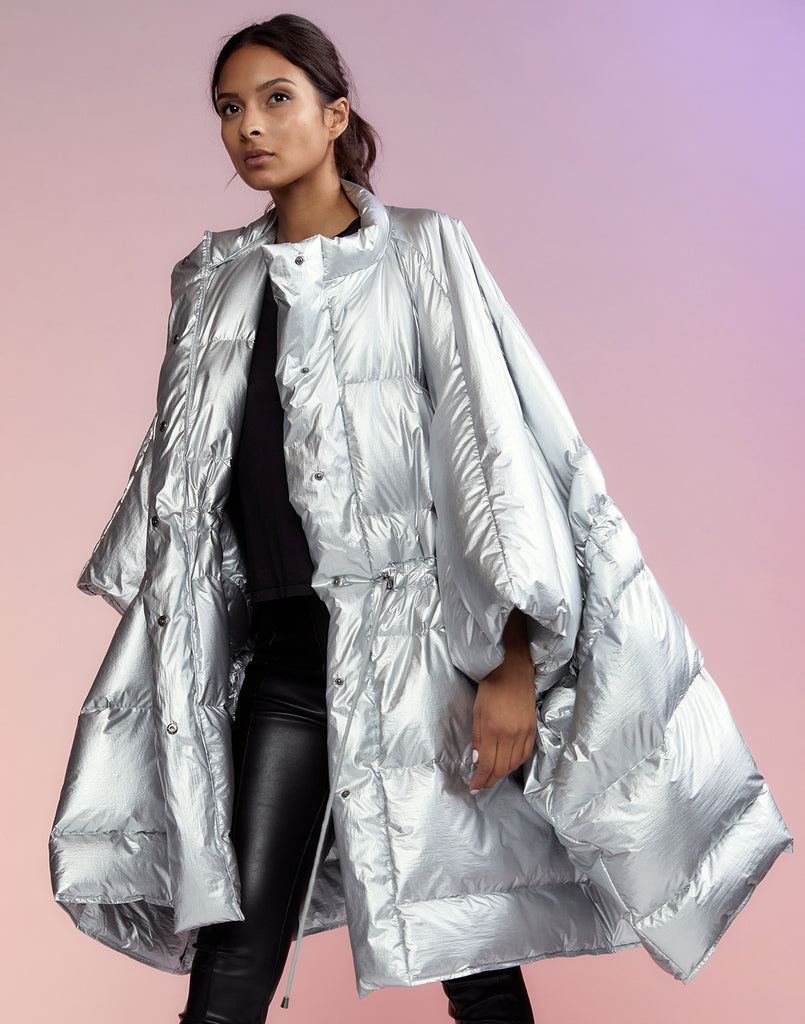 Chrome Puffer Jacket – Cynthia Rowley