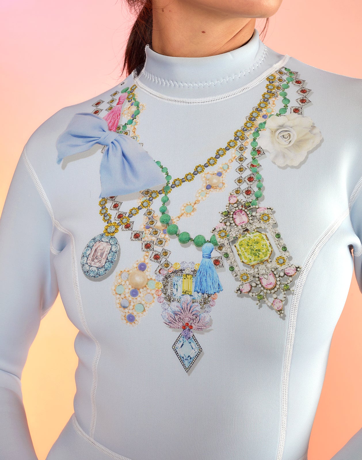 Jewel Necklace Wetsuit