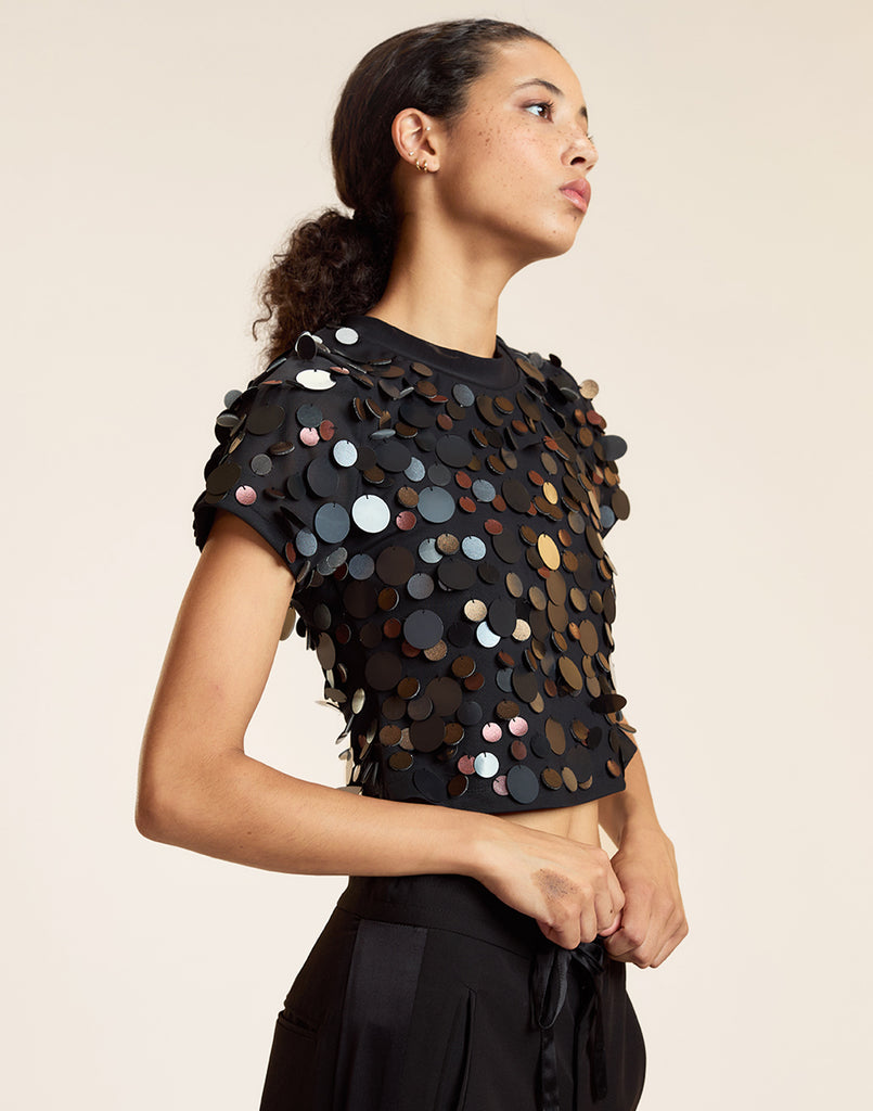 Paola Paillette Tee