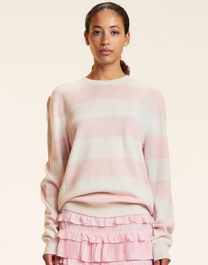 Lucky Stripes Cashmere Sweater
