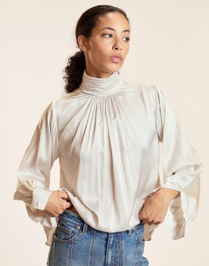 Monroe Silk Blouse