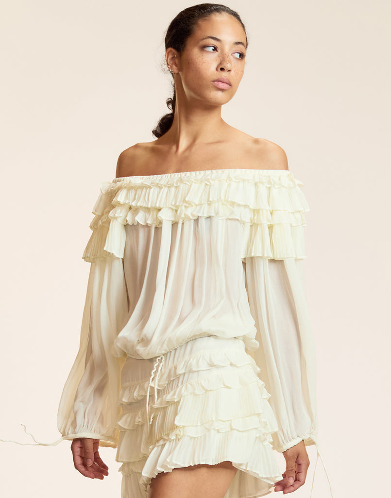 Bella Ruffle Blouse