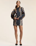 Gold Foil Bonded Dress