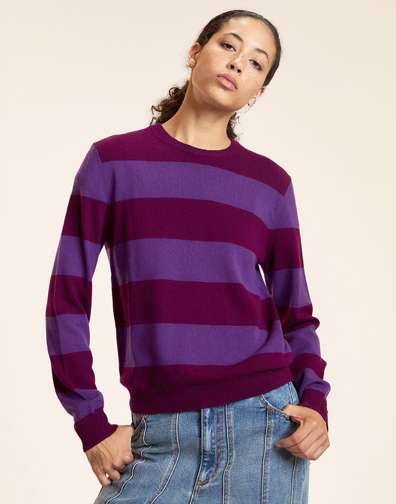 Lucky Stripes Cashmere Sweater