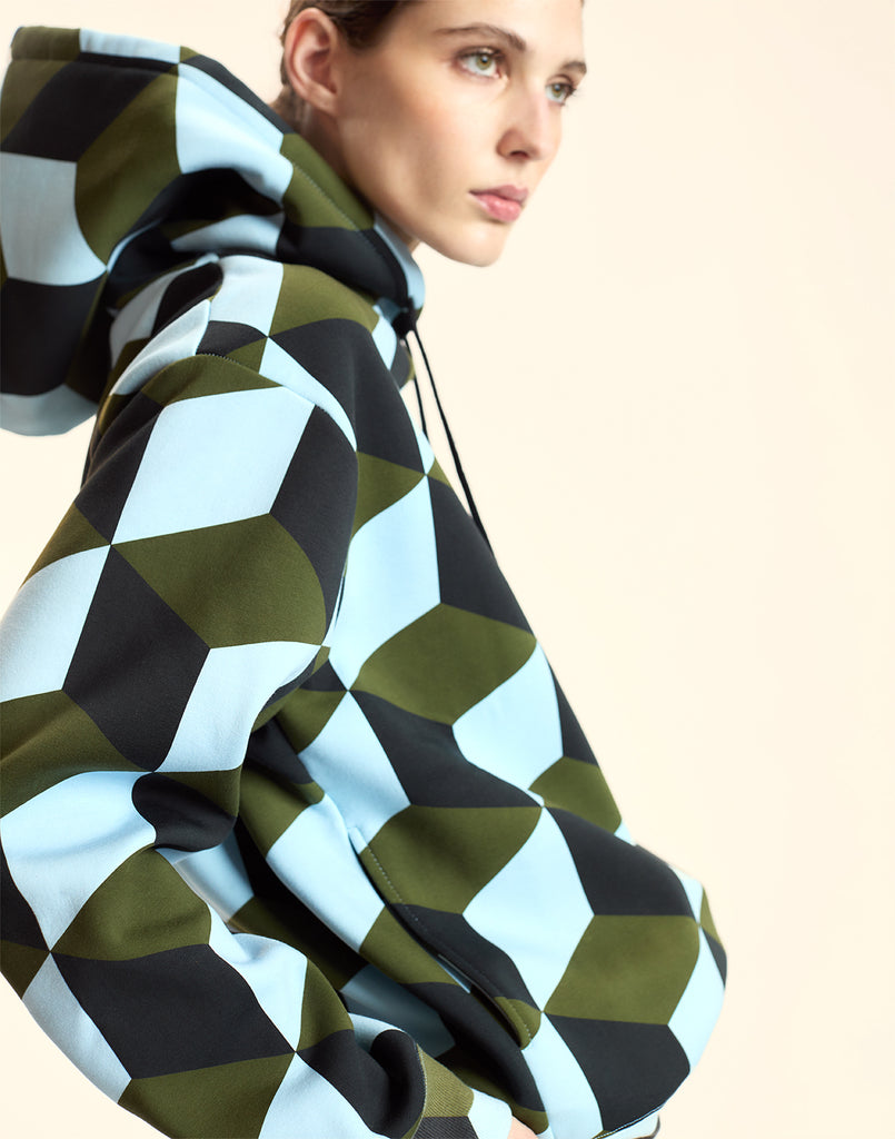 The Illusion Hoodie Cynthia Rowley