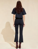 Cynthia Rowley Ella Bonded Scallop Pants