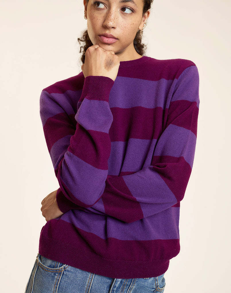 Lucky Stripes Cashmere Sweater
