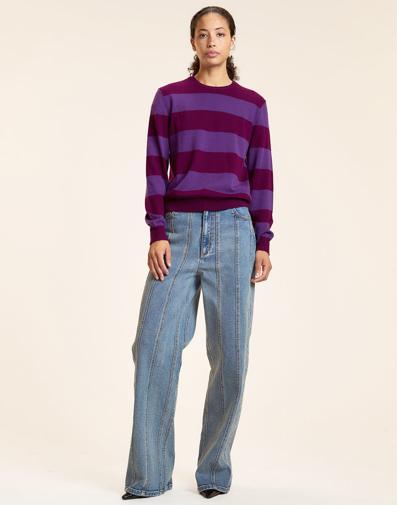 Lucky Stripes Cashmere Sweater