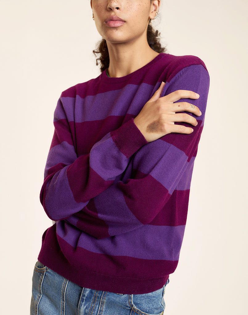 Lucky Stripes Cashmere Sweater