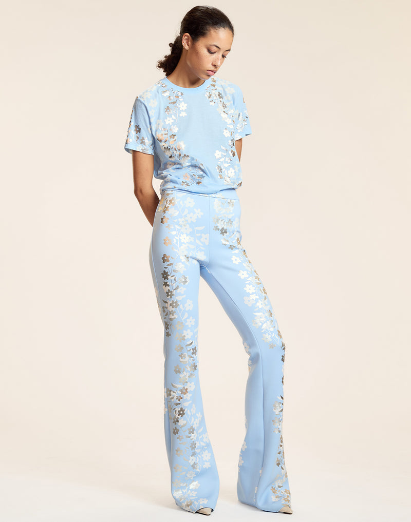 Metallic Bonded Pants