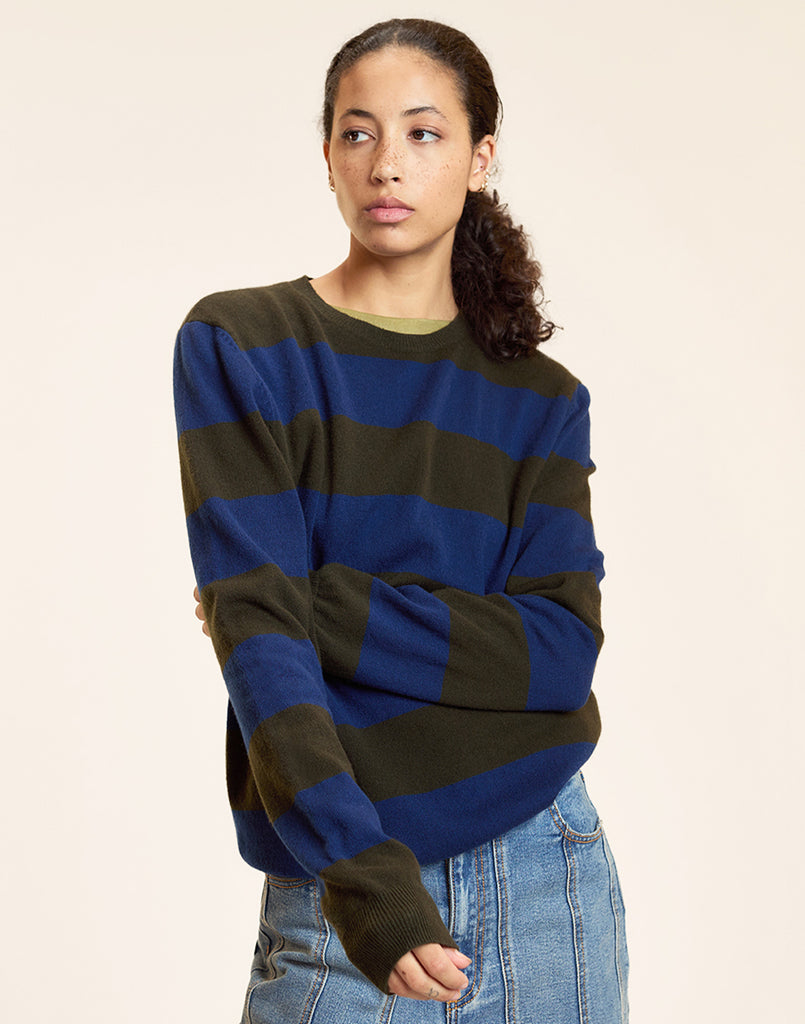 Lucky Stripes Cashmere Sweater