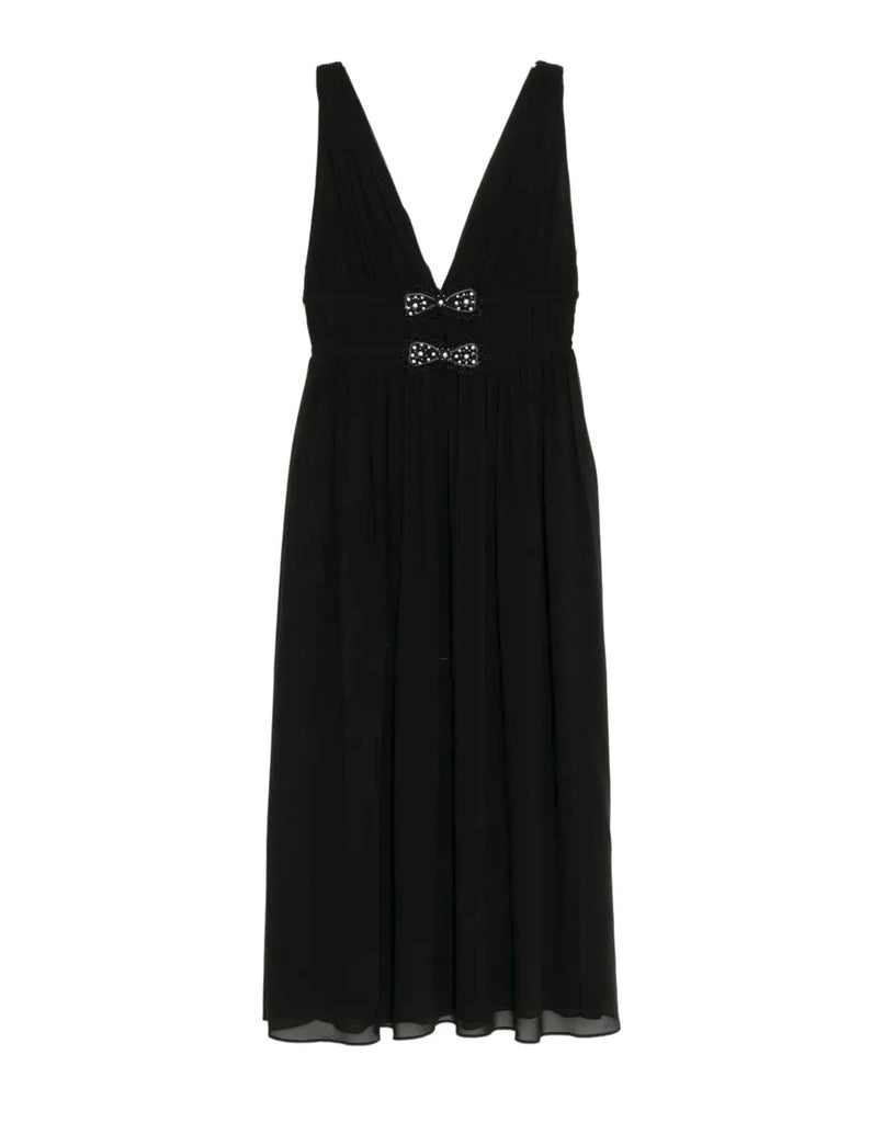 Amelie Silk Midi Dress