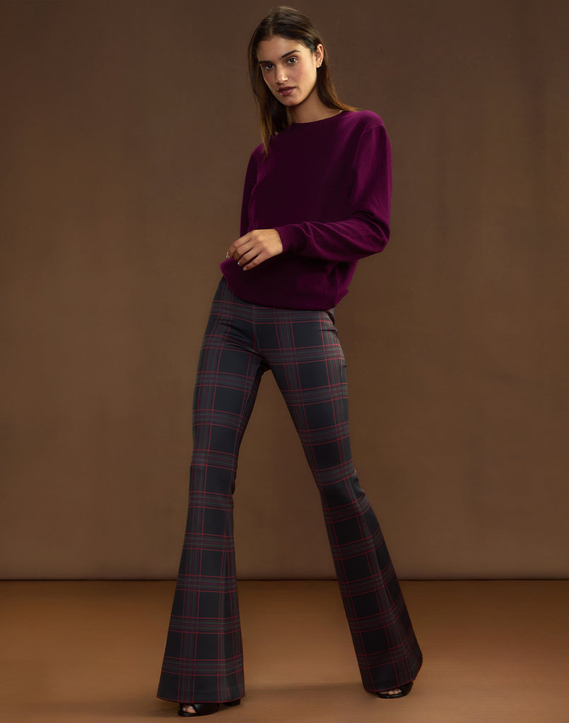 Bonded Fit and Flare Pant