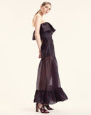 Eugenia Organza Flounce Top