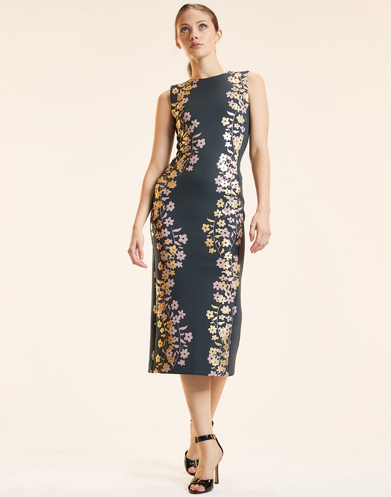 Sleeveless Bonded Dress