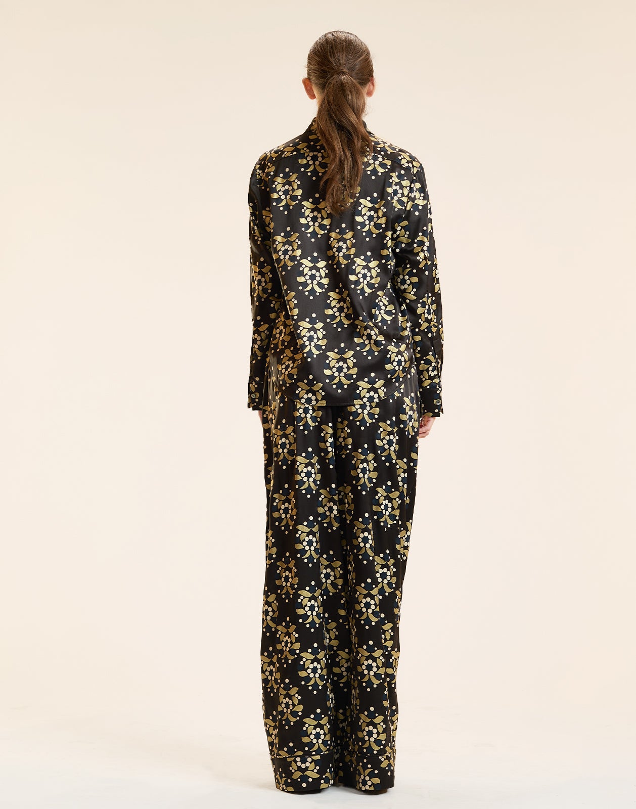cynthia rowley silk dress pants pinstripe Pinstripe Corset Waist Pants by Cynthia Rowley at THE MILE