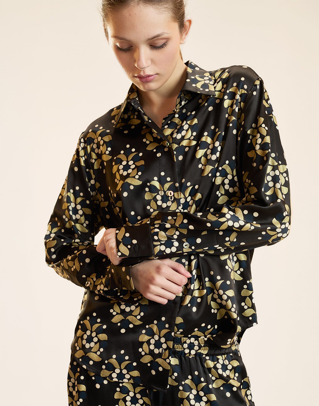 gold dress up shirt Mens Slim Fit Champagne/Gold Dress Shirt | Plain Cuff