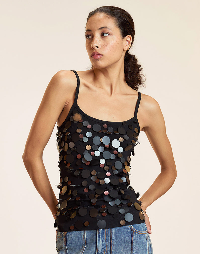 Paola Paillette Cami