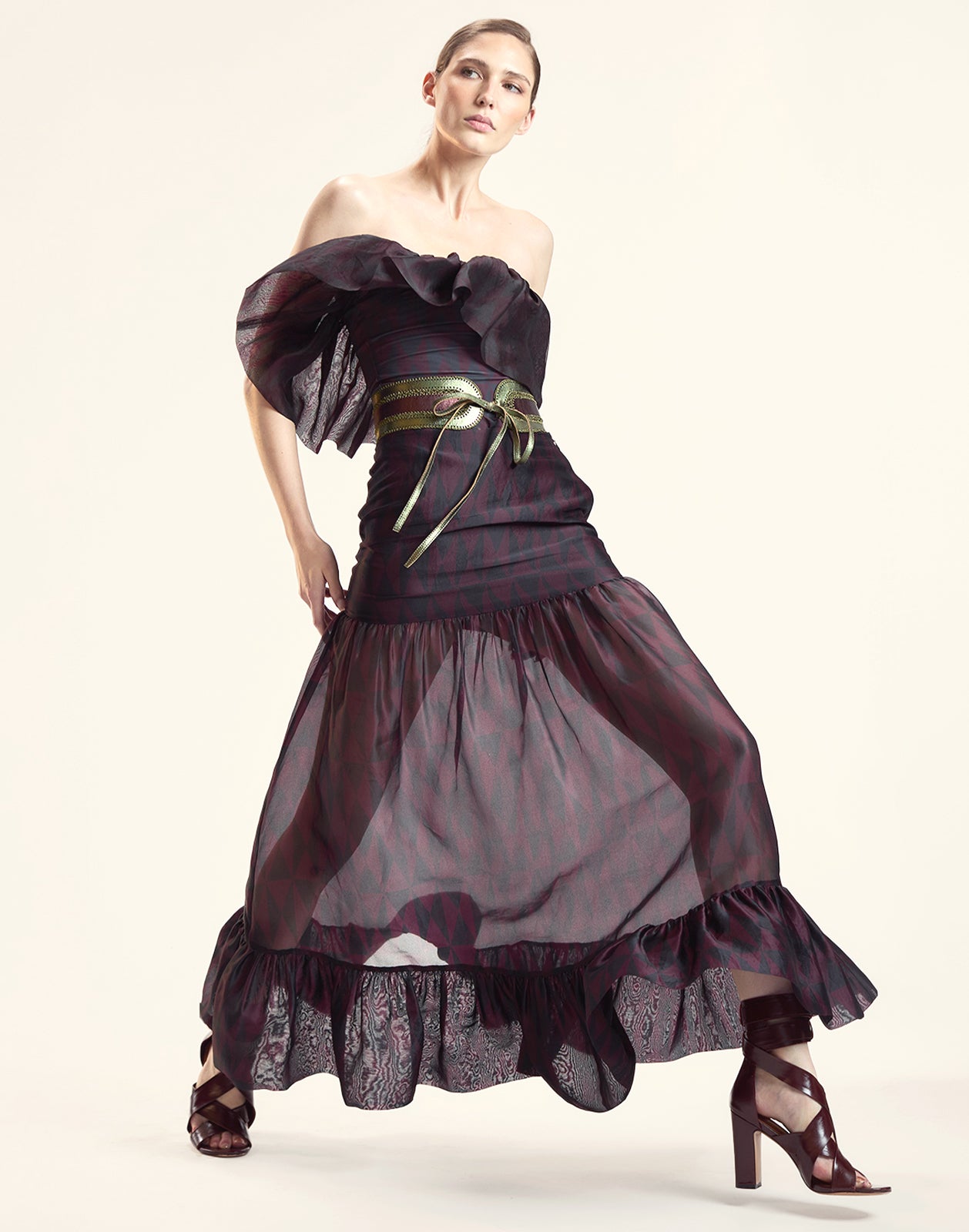cynthia rowley organza dress Evergreen Organza Dress by Cynthia Rowley at THE MILE