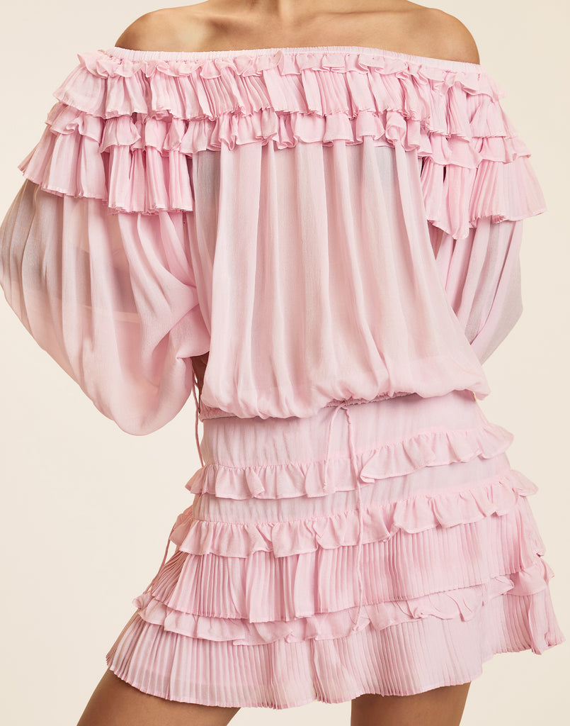 Bella Ruffle Mini Skort