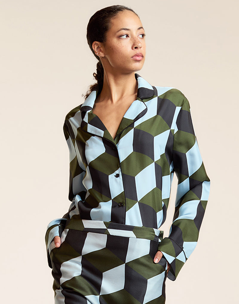 Art Deco PJ Top