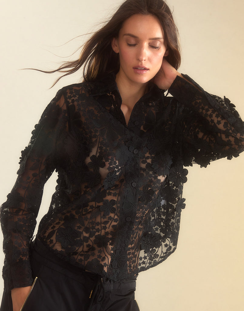 Blooming Lace Shirt