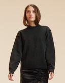 Metallic Knit Crewneck