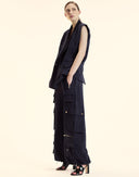 Cynthia Rowley Pinstripe Vest