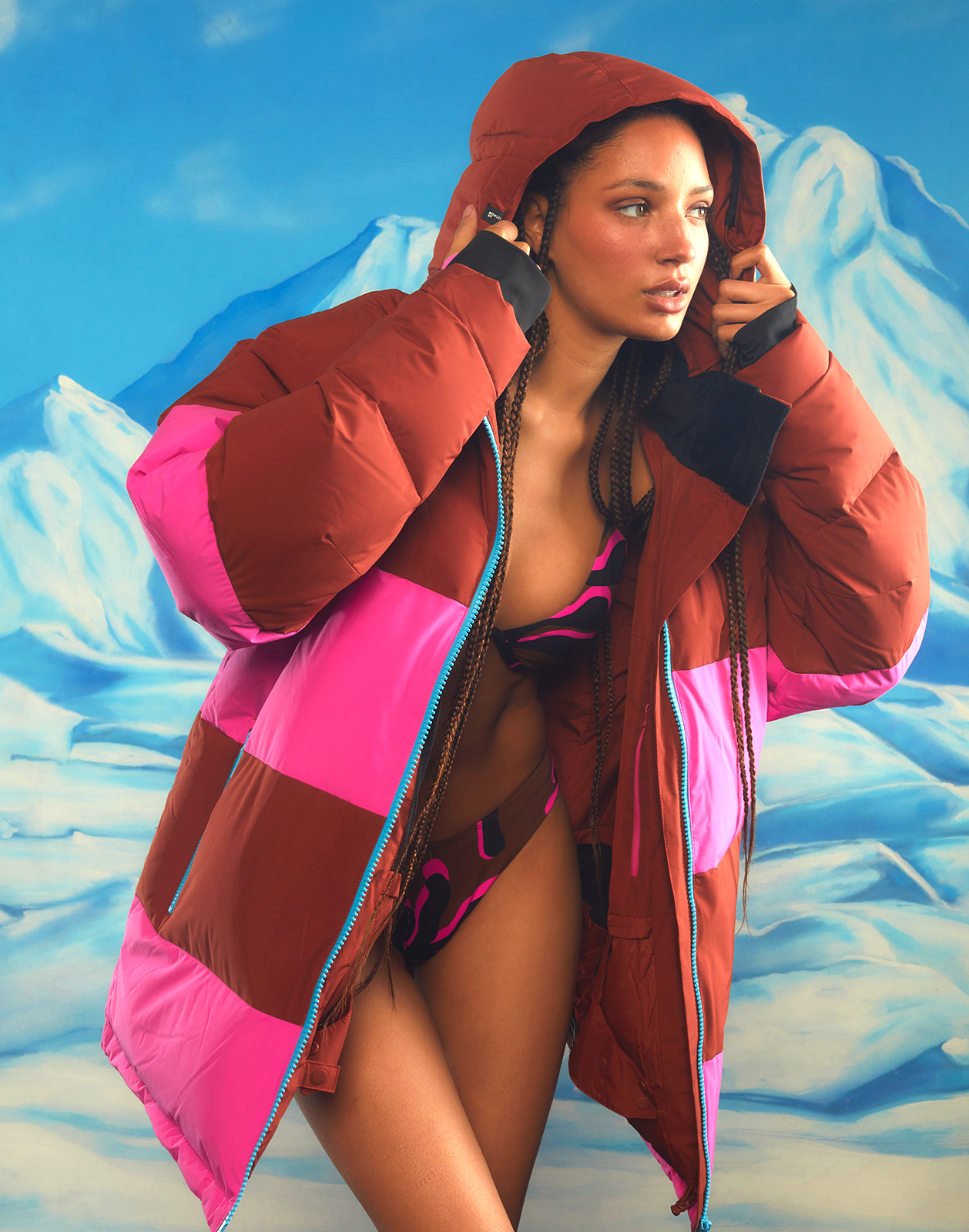 Cynthia rowley jacket with 2025 detachable hood