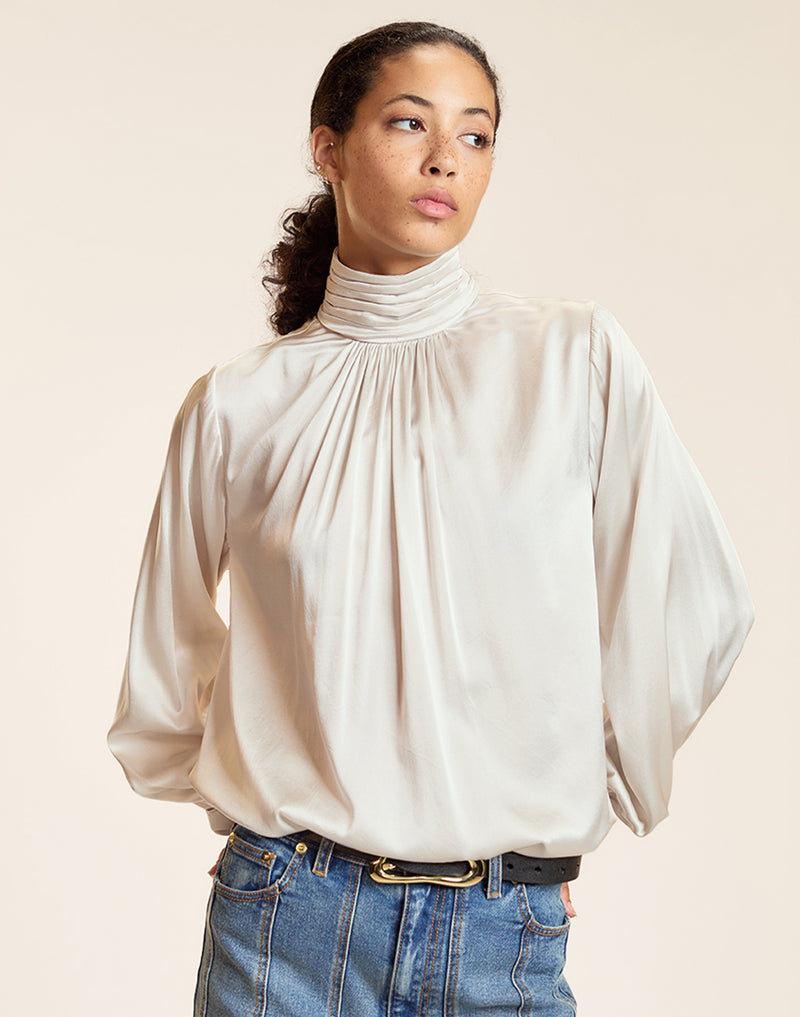 Monroe Silk Blouse