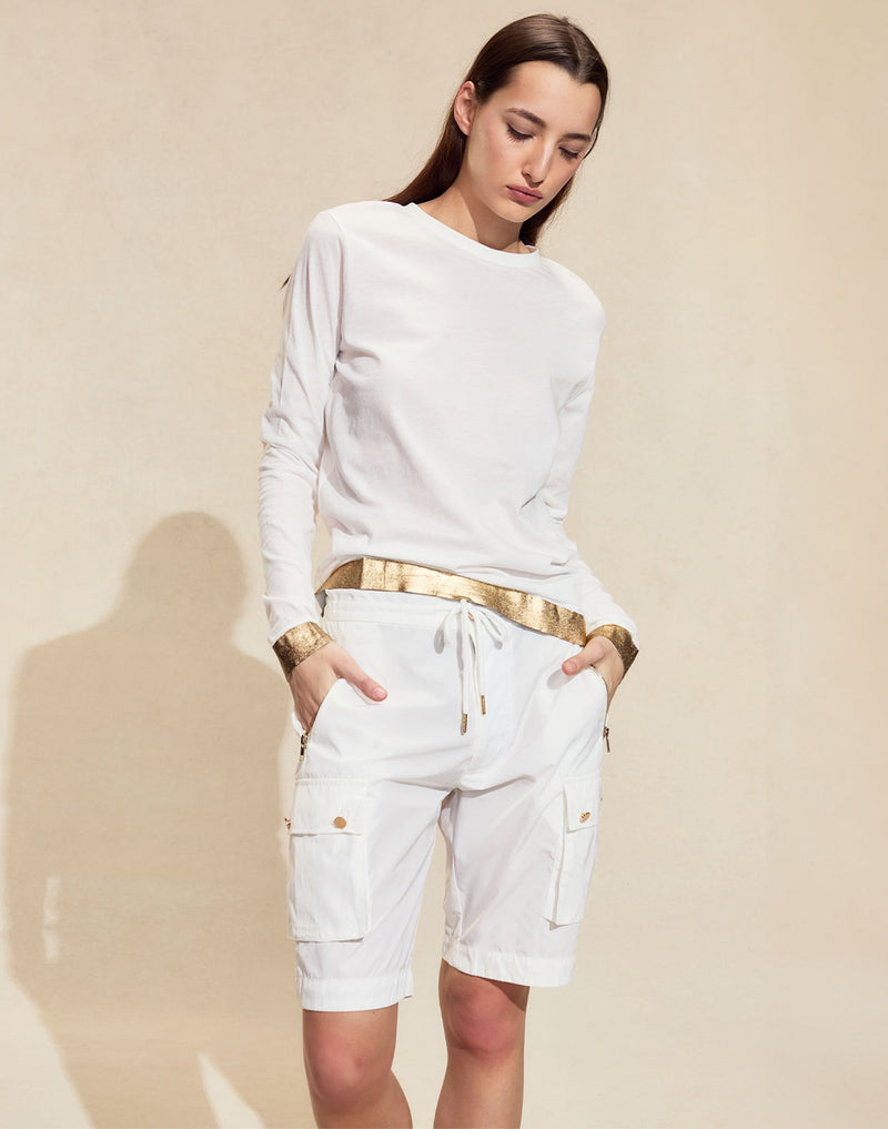 Cynthia Rowley Athena Long Sleeve Tee