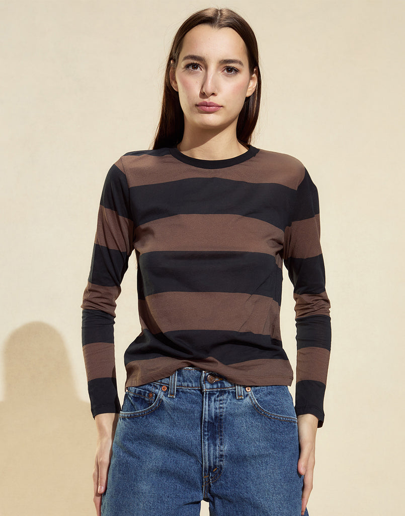 Cynthia Rowley Long Sleeve Everyday Tee