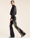 Metallic Bonded Pants